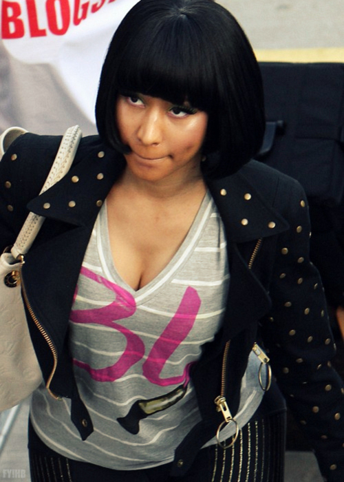 Nicki Minaj At Airport
