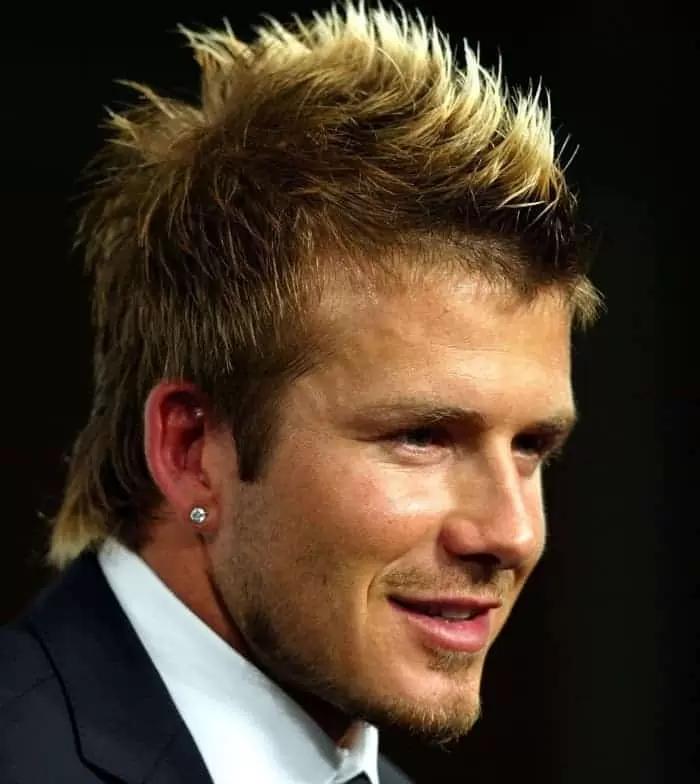 David Beckham Mohawk Hairstyle